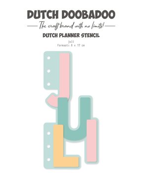 Dutch Doobadoo Dutch Planner Stencil A5 Juli (470.784.328)
