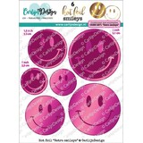 Carlijn Design Hot Foil Retro Smileys (CDHF-0058)