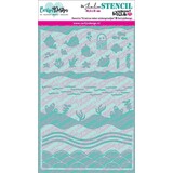 Carlijn Design Stencils Water Achtergrondjes (CDSC-0033)