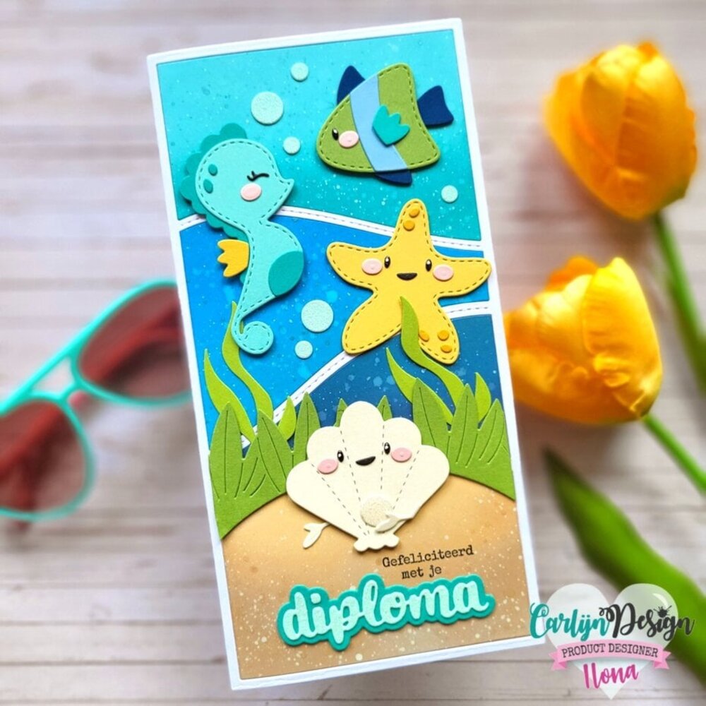 Carlijn Design Snijmallen Fishy Friends (CDSN-0266) Carlijn Design Snijmallen Fishy Friends (CDSN-0266)