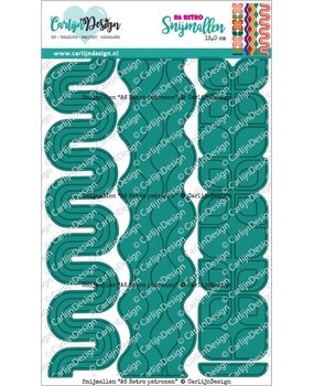 Carlijn Design Snijmallen A6 Retro Patronen (CDSN-0270) Carlijn Design Snijmallen A6 Retro Patronen (CDSN-0270)