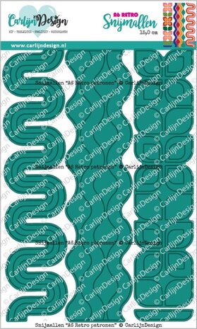 Carlijn Design Snijmallen A6 Retro Patronen (CDSN-0270) Carlijn Design Snijmallen A6 Retro Patronen (CDSN-0270)