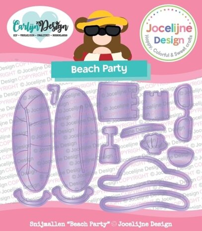 Carlijn Design Snijmallen Beach Party (CDJD-0046)