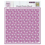 Nellie Snellen Masking Stencil Origami Triangles (MMS4K-069)