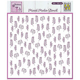 Nellie Snellen Masking Stencil Leaves (MMS4K-075)