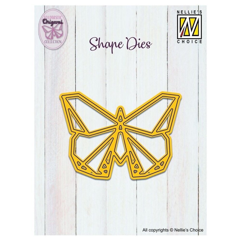 Nellie Snellen Shape Dies Origami Butterfly (SD323) Nellie Snellen Shape Dies Origami Butterfly (SD323)