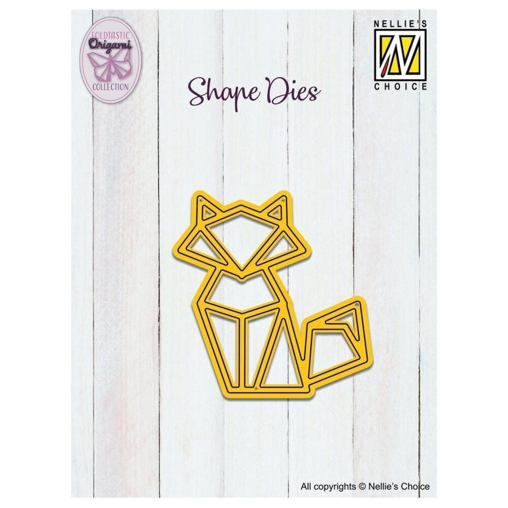 Nellie Snellen Shape Dies Origami Fox (SD324) Nellie Snellen Shape Dies Origami Fox (SD324)