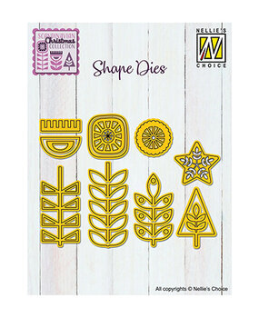 Nellie Snellen Shape Dies Scandinavian Flowers (SD329) Nellie Snellen Shape Dies Scandinavian Flowers (SD329)