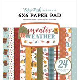 Echo Park Sweater Weather 6x6 Inch Paper Pad (SW381023)*