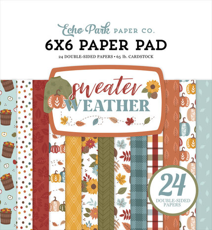 Echo Park Sweater Weather 6x6 Inch Paper Pad (SW381023)