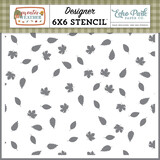 Echo Park Sweater Weather Autumn Days Breeze Stencil (SW381033)