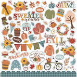 Echo Park Sweater Weather 12x12 Inch Element Sticker (SW381014)