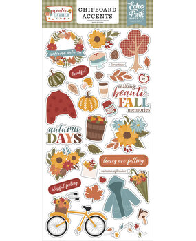 Echo Park Sweater Weather 6x13 Inch Chipboard Accents (SW381021) Echo Park Sweater Weather 6x13 Inch Chipboard Accents (SW381021)