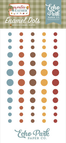 Echo Park Sweater Weather Enamel Dots (SW381028)