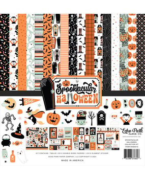 Echo Park Spooktacular Halloween 12x12 Inch Collection Kit (SH382016)
