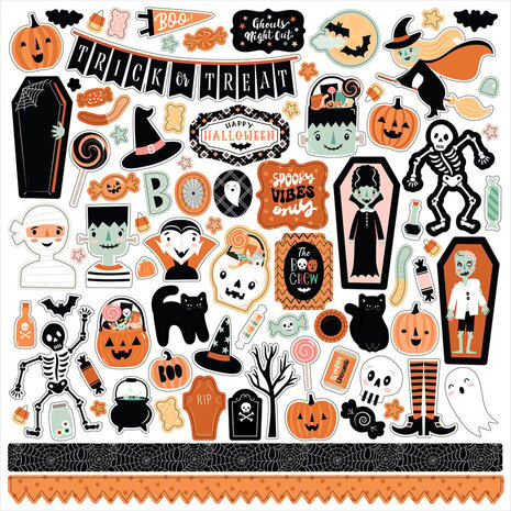 Echo Park Spooktacular Halloween 12x12 Inch Collection Kit (SH382016)