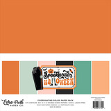 Echo Park Spooktacular Halloween 12x12 Inch Coordinating Solids Paper Pack (SH382015)