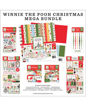 Echo Park Winnie The Pooh Christmas 12x12 Inch Mega Bundle (WPC386050) Echo Park Winnie The Pooh Christmas 12x12 Inch Mega Bundle (WPC386050)
