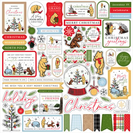 Echo Park Winnie The Pooh Christmas 12x12 Inch Mega Bundle (WPC386050) Echo Park Winnie The Pooh Christmas 12x12 Inch Mega Bundle (WPC386050)