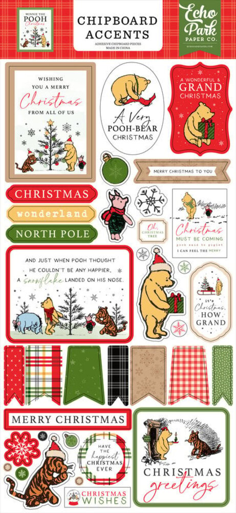 Echo Park Winnie The Pooh Christmas 12x12 Inch Mega Bundle (WPC386050) Echo Park Winnie The Pooh Christmas 12x12 Inch Mega Bundle (WPC386050)