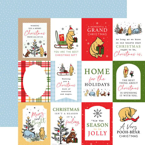 Echo Park Winnie The Pooh Christmas 12x12 Inch Collection Kit (WPC386016) Echo Park Winnie The Pooh Christmas 12x12 Inch Collection Kit (WPC386016)