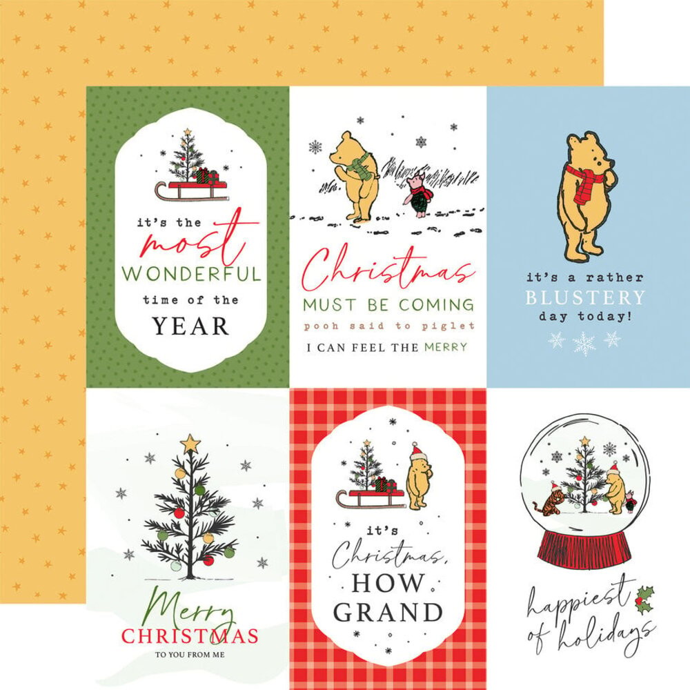 Echo Park Winnie The Pooh Christmas 12x12 Inch Collection Kit (WPC386016) Echo Park Winnie The Pooh Christmas 12x12 Inch Collection Kit (WPC386016)