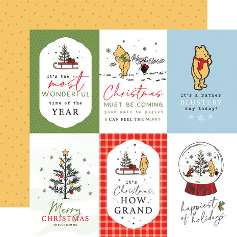 Echo Park Winnie The Pooh Christmas 12x12 Inch Collection Kit (WPC386016) Echo Park Winnie The Pooh Christmas 12x12 Inch Collection Kit (WPC386016)