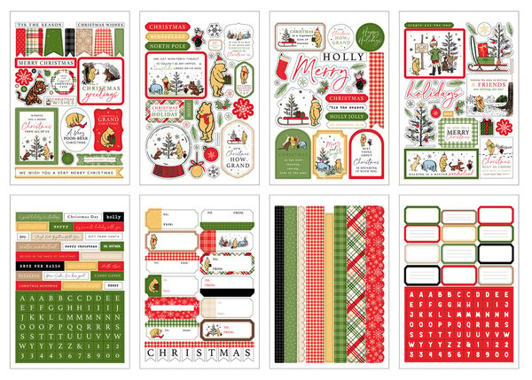Echo Park Winnie The Pooh Christmas Sticker Book (WPC386029) Echo Park Winnie The Pooh Christmas Sticker Book (WPC386029)