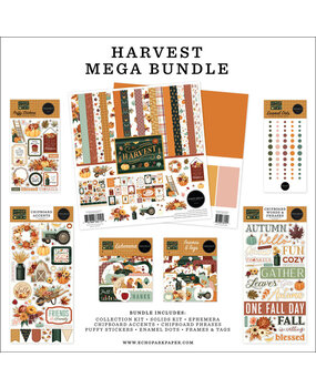 Carta Bella Harvest 12x12 Inch Mega Bundle (CBHV380050) Carta Bella Harvest 12x12 Inch Mega Bundle (CBHV380050)