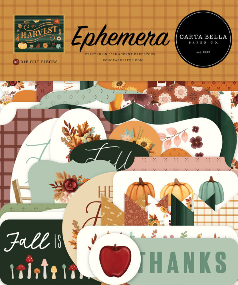 Carta Bella Harvest 12x12 Inch Mega Bundle (CBHV380050) Carta Bella Harvest 12x12 Inch Mega Bundle (CBHV380050)