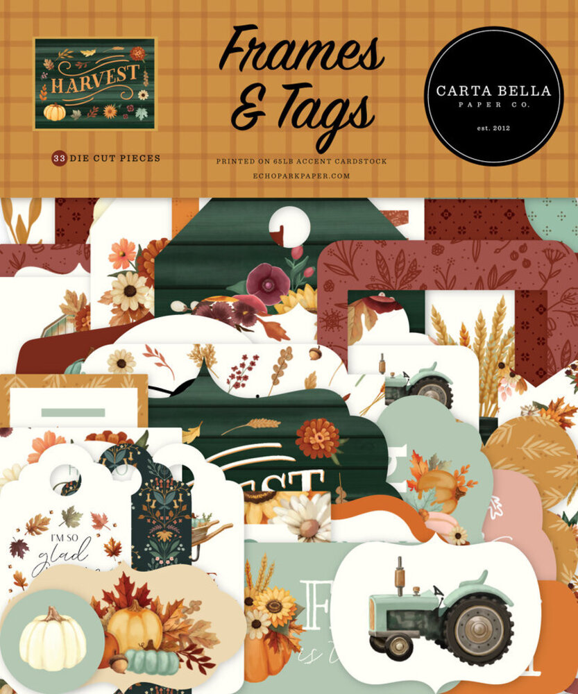 Carta Bella Harvest 12x12 Inch Mega Bundle (CBHV380050) Carta Bella Harvest 12x12 Inch Mega Bundle (CBHV380050)