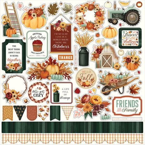 Carta Bella Harvest 12x12 Inch Mega Bundle (CBHV380050) Carta Bella Harvest 12x12 Inch Mega Bundle (CBHV380050)