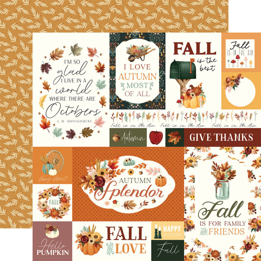 Carta Bella Harvest 12x12 Inch Collection Kit (CBHV380016) Carta Bella Harvest 12x12 Inch Collection Kit (CBHV380016)