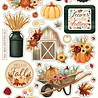 Carta Bella Harvest 6x13 Inch Chipboard Accents (CBHV380021) Carta Bella Harvest 6x13 Inch Chipboard Accents (CBHV380021)