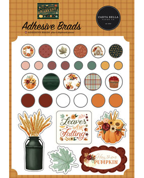 Carta Bella Harvest Adhesive Brads (CBHV380020) Carta Bella Harvest Adhesive Brads (CBHV380020)