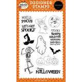 Carta Bella Halloween Fun Spooky Scary Clear Stamps (CBFUN383043)