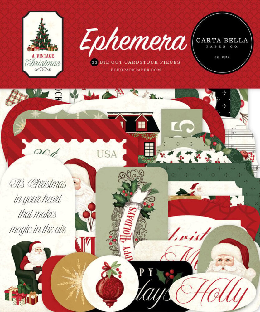 Carta Bella A Vintage Christmas 12x12 Inch Mega Bundle (CBVC384050) Carta Bella A Vintage Christmas 12x12 Inch Mega Bundle (CBVC384050)