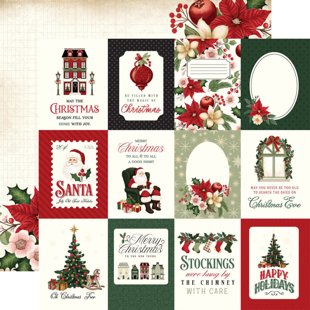 Carta Bella A Vintage Christmas 12x12 Inch Collection Kit (CBVC384016) Carta Bella A Vintage Christmas 12x12 Inch Collection Kit (CBVC384016)