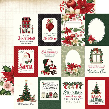 Carta Bella A Vintage Christmas 12x12 Inch Collection Kit (CBVC384016) Carta Bella A Vintage Christmas 12x12 Inch Collection Kit (CBVC384016)