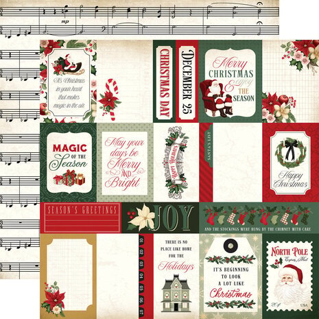 Carta Bella A Vintage Christmas 12x12 Inch Collection Kit (CBVC384016) Carta Bella A Vintage Christmas 12x12 Inch Collection Kit (CBVC384016)