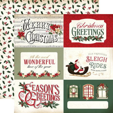 Carta Bella A Vintage Christmas 12x12 Inch Collection Kit (CBVC384016) Carta Bella A Vintage Christmas 12x12 Inch Collection Kit (CBVC384016)