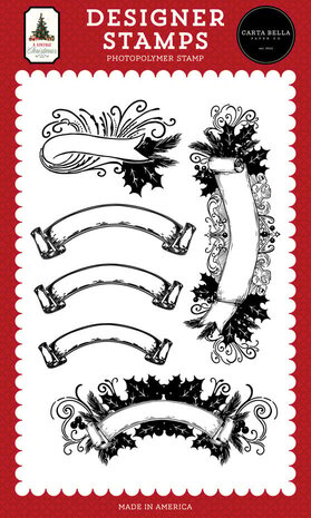 Carta Bella A Vintage Christmas Vintage Labels Clear Stamps (CBVC384045) Carta Bella A Vintage Christmas Vintage Labels Clear Stamps (CBVC384045)