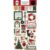 Carta Bella A Vintage Christmas 6x13 Inch Chipboard Accents (CBVC384021)