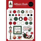 Carta Bella A Vintage Christmas Adhesive Brads (CBVC384020)