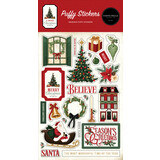 Carta Bella A Vintage Christmas Puffy Stickers (CBVC384066)
