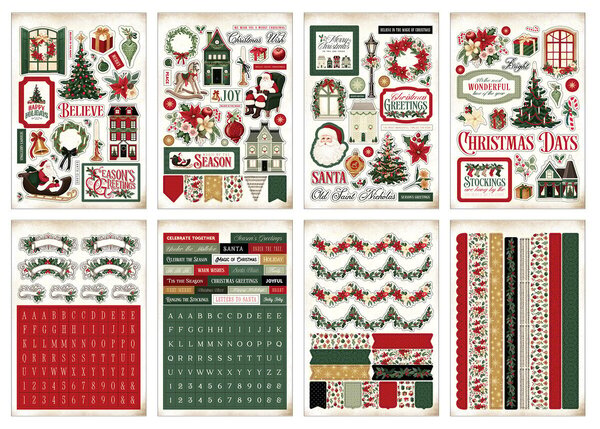 Carta Bella A Vintage Christmas Sticker Book (CBVC384029) Carta Bella A Vintage Christmas Sticker Book (CBVC384029)