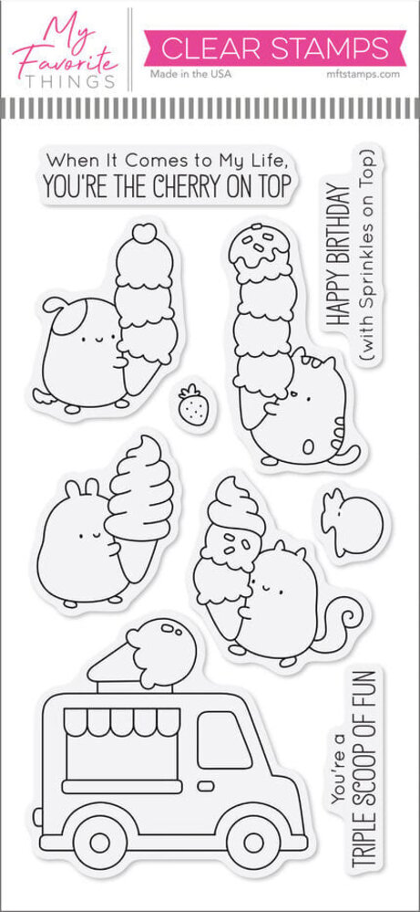 My Favorite Things Sound of Summer Clear Stamps (JB-056) My Favorite Things Sound of Summer Clear Stamps (JB-056)