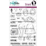 Carlijn Design Stempels Mooie Mensen Retro (CDSL-0005)