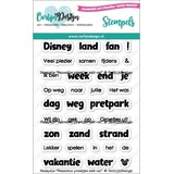 Carlijn Design Stempels Vakantie Praatjes Add-on (CDST-0125)