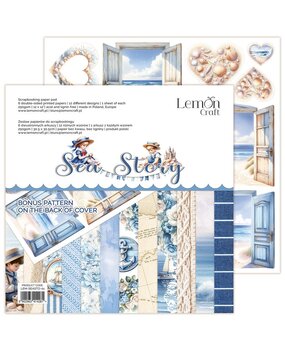 LemonCraft Sea Story 12x12 Inch Paper Pad (LEM-SEASTO-01) LemonCraft Sea Story 12x12 Inch Paper Pad (LEM-SEASTO-01)